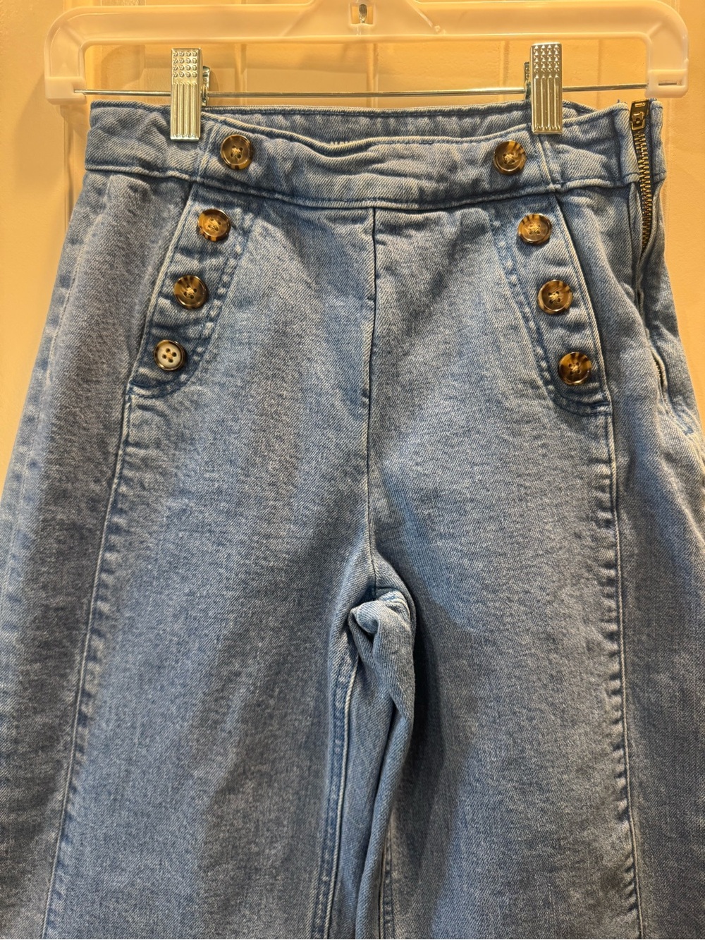 High-Rise Wide-Leg Jeans - Picture 2 of 7